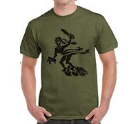 Ghost Division T Shirt 7Th Panzer German Army Retro Vintage 1940'S World War 2 Army Green S