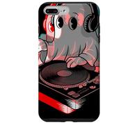 Ghost DJ Headphones Fantasma Giradischi Halloween Musica Custodia per iPhone 7 Plus/8 Plus