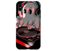 Ghost DJ Headphones Fantasma Giradischi Halloween Musica Custodia per iPhone XS Max