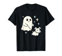 Ghost Dog Walker Fantasma di Halloween Maglietta