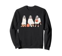 Ghost Dogs Bernese Mountain Spooky Dog Halloween Felpa