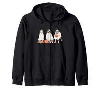 Ghost Dogs Bernese Mountain Spooky Dog Halloween Felpa con Cappuccio
