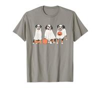 Ghost Dogs Bernese Mountain Spooky Dog Halloween Maglietta