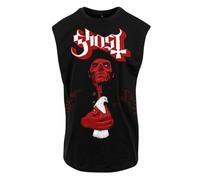 Ghost Dove Red Logo Uomo Canotta Nero L 100% Cotone Regular