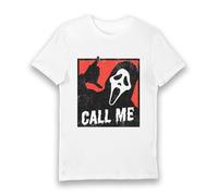 Ghost Face Call Me Unisex, bianco, M