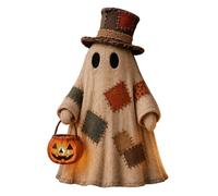 Ghost Figurine Cute Spooky Vintage Table Decoration Halloween Figurines