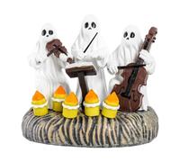 Ghost Figurine Decor - Spooky Resin Statue, Indoor Table Centerpiece Item
