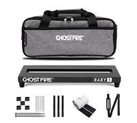 Ghost Fire Pedaliera Chitarra, pedalboard in lega di alluminio,500 g, effetto super leggero,35 x 14cm, con borsa per il trasporto,V-BABY 1