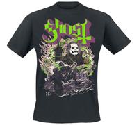 Ghost Fog - YK Uomo T-Shirt Nero 3XL 100% Cotone Regular