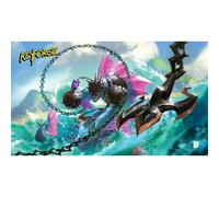 Ghost Galaxy KeyForge: Tappetino da gioco Raider - Tappetino da gioco in gomma naturale da 14 ""x 24"" con grafica KeyForge House Durevole e spazio
