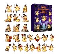 Ghost Halloween Calendar Advent - Halloween Figures Calendar For Children | Fun Collectible Countdown Figures Make Great Festive Decorations And For Kids, Teens, And Halloween Lovers.