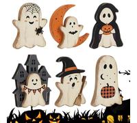 Ghost Halloween Decorations | Cute Handmade Wood Home Decoration