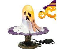 Ghost Hat Lamp, Gothic Resin USB Night light, Resin USB Lights Ornament