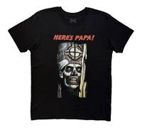Ghost Here's Papa (Back Print) Black L Maglietta