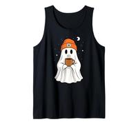Ghost Hot Coffee Halloween Beenie Hat Ragazzi Ragazze Canotta