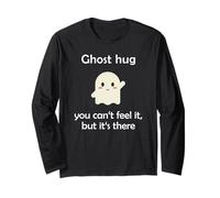 Ghost Hug Halloween Maglia a Manica