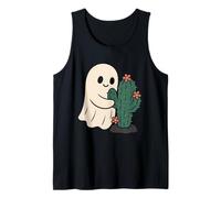 Ghost Hugs Cactus con Fiori Canotta