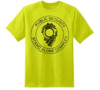 Ghost In The Shell Sezione 9 Maglietta Distressed Film Hanko Robotics SAC