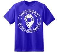 Ghost In The Shell Sezione 9 Maglietta Distressed Film Hanko Robotics SAC