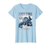 Ghost in The Shell Stand Alone Complex Tachikoma Poster Maglietta, Donna, Celeste, M