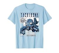 Ghost in The Shell Stand Alone Complex Tachikoma Poster Maglietta, Uomo, Celeste, L