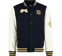 Ghost IV Uomo Giacca in stile College multicolore M 60% cotone, 40% poliestere