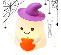 Ghost Lamp - 15x10.5cm (Max) ABS Silicone | USB Rechargeable Desk Light