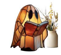 Ghost Lamp - Cute Halloween Ghost Night Light | Cute Resin Ghosts Decor | Sophisticated Novelty Lighting Accessories For Indoor Bedroom Birthday School Girls Nursery Family Kids Dorm Bathroom