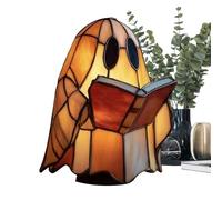 Ghost Lamp, Cute Resin Night Light Kids, Bedside Table Lamp, Used School Dorm Birthday Party Decoration and Gifting, Sturdy Build for Bedroom Living Room Bathroom, Multicolor