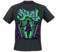 Ghost Leves MES Amis Uomo T-Shirt Nero XL 100% Cotone Regular