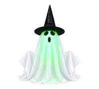 Ghost Light Up Statue Tabletop Decorations Lighted Decor Ghost Figurines