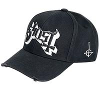 Ghost Logo - Baseball cap Unisex Cappello Nero 100% Cotone