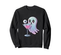 Ghost Martini Pastello Gotico Halloween Felpa