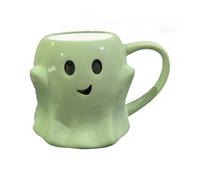 Ghost - Multipurpose Halloween Novelty Cup, Reusable Tea Drinkware | Multifunctional Daily Use Parrty College Book Club Dorm Holiday Game Night Meeting Beverage Accessory Fun Kitchen Giffts