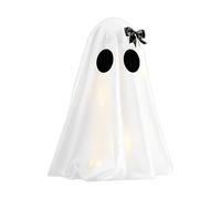 Ghost Night Light, Led Halloween Lamp, Battery Operated Spooky Decor, Soft Glow Ambient Lighting, Cute Ghost Shape, for Tabletop, Mantel, Holiday Parties, Seasonal Celebrations, Home Display, White