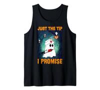 Ghost Nurse Funny Halloween Costume Just The Tip I Promise Canotta