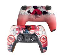 Ghost of Tshushiima Custom PS-5 Controller Wireless compatibile con Play-Station 5 Console by BCB Controllers | Orgogliosamente personalizzato negli Stati Uniti con stampa permanente HYDRO-DIP (non