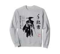 Ghost of Yotei Atsu Sketch Distressed Wanted Poster Felpa