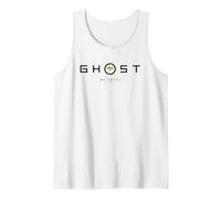 Ghost of Yotei Black And Yellow Minimalistic Logo Canotta