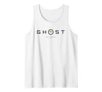 Ghost of Yotei Black And Yellow Minimalistic Logo Canotta, Uomo, Bianco, L