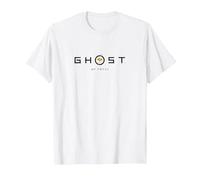 Ghost of Yotei Black Lettering Gingko Leaf Logo Video Game Maglietta, Uomo, Bianco, 5XL