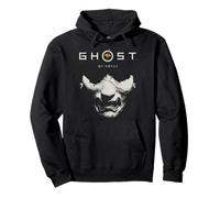 Ghost of Yotei Samurai Mask with Logo Video Game Felpa con Cappuccio