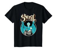 Ghost Opus Maglietta, Bambini, Nero, 3 Anni