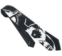 Ghost Papa Uomo Cravatta multicolore 100% poliestere