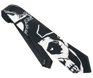 Ghost Papa Uomo Cravatta multicolore 100% poliestere