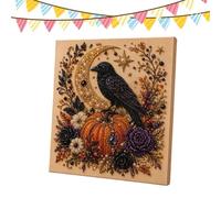 Ghost Pearl Art Spooky Ghost Festive glowing lanterns creates a cheerful,