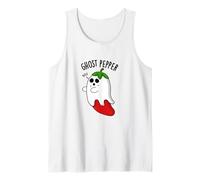 Ghost Pepper Divertente Spice Pun Canotta