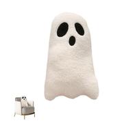 Ghost Pillow - Plush, 12,6 x 11,81 in Huggable Doll Soft and Lightweight Halloween Stuffed | PP Cotton Plush Toy For Kids and Adults, Decorative Pillow For Halloween, Birthday, Party