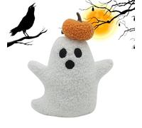 Ghost Plush - 9.05 pollici imbottito fantasma per decorazioni per la casa, compleanno, vacanza con giocattoli decorativi e spaventosi per la giornata per bambini, il festival, i bambini, gli a