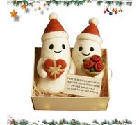 Ghost Plush - Ghost Polled Animal, Halloween Plushing, Morbida Amicizia Emotiva Di Natale Emotion Plush Holiday Decor Seasonal Accents Party Supplies Home Styling Thanksgiving Theme Halloween Em